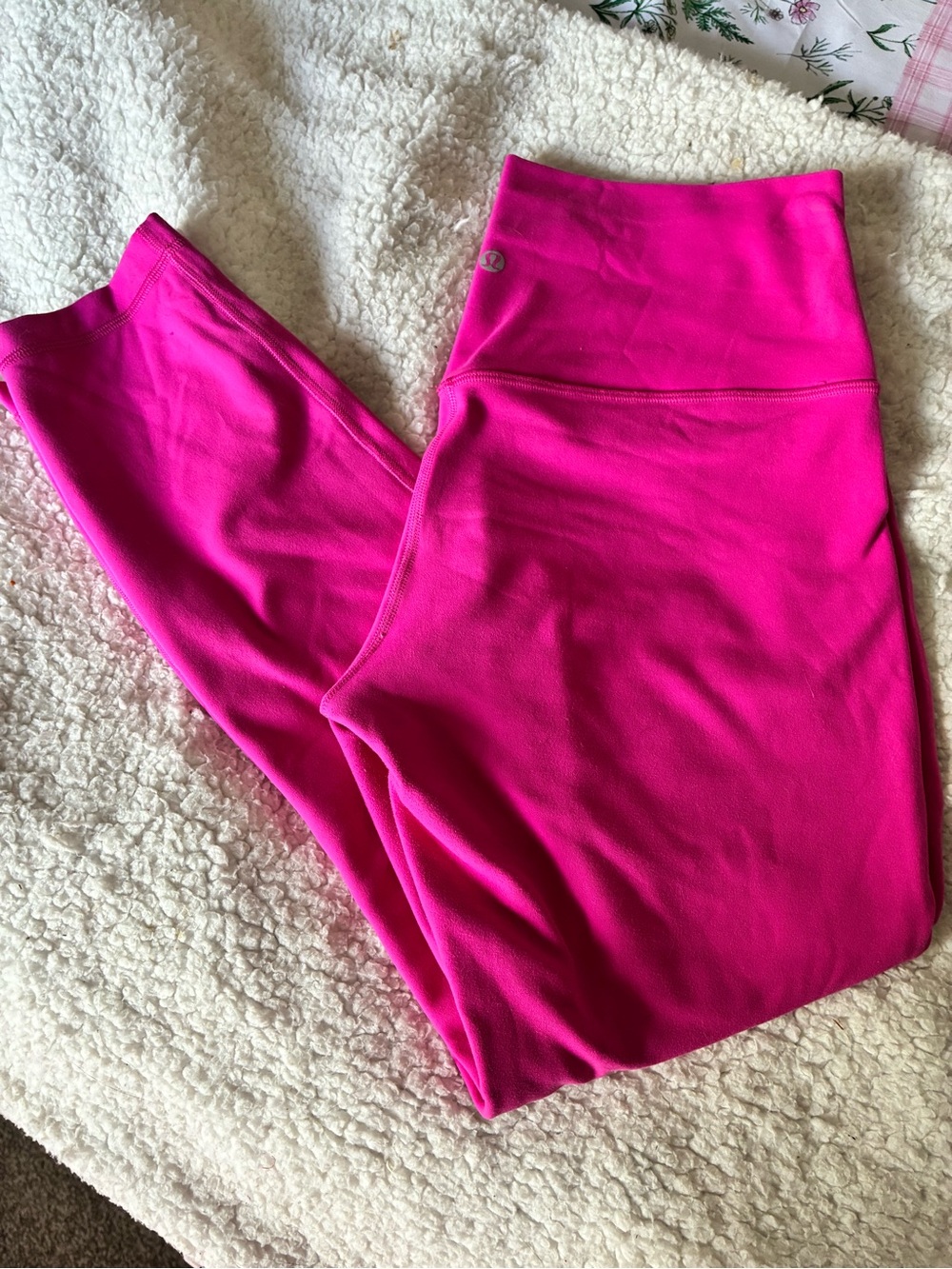Lululemon High-Waist Hot Pink Women's Leggings